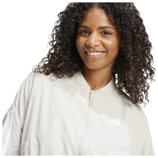Adidas Γυναικεία ζακέτα 3-S Woven Bomber Jacket